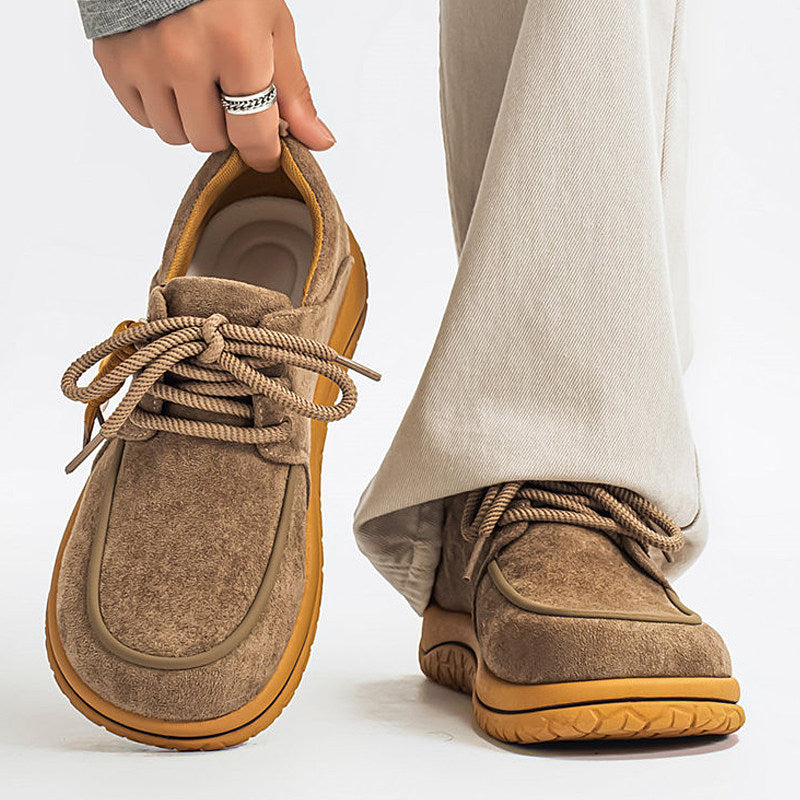 Men's Retro Skate Sneakers - Style C93F front product view