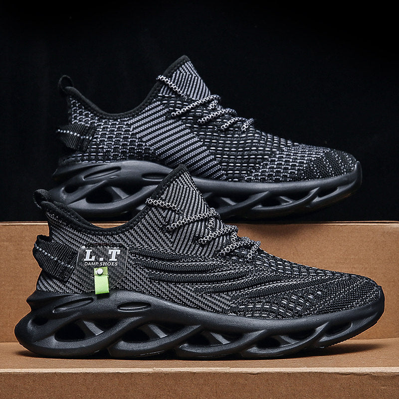 Men's Mesh Running Sneakers - Style 6214 front product view
