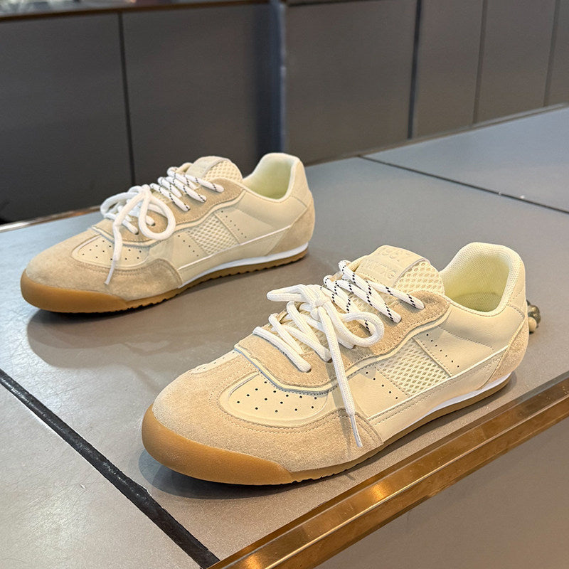 Men's Soft-Sole German Army Trainer Sneakers - front product view