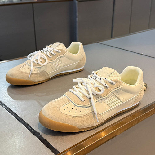 Men's Soft-Sole German Army Trainer Sneakers - front product view