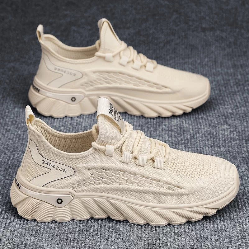Men's Mesh Casual Sneakers - Style D815 front product view
