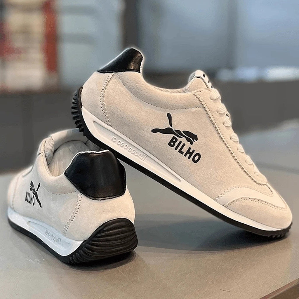 Men's Minimalist German Army Trainer Sneakers - front product view