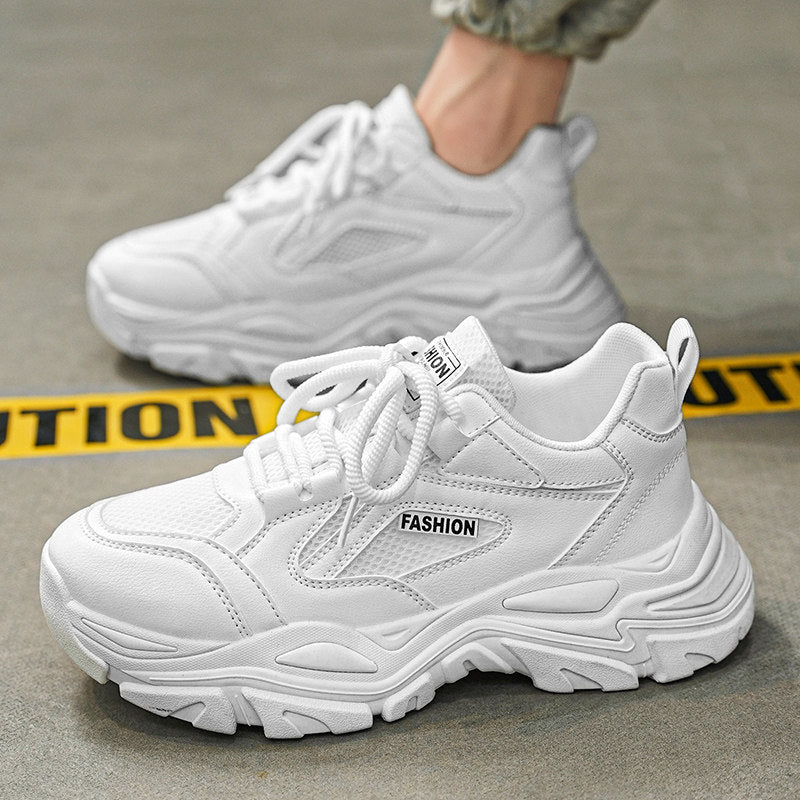 Men's Mesh Platform Casual Sneakers - Style 61F7 product view 2